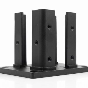 Aluminium Base Fence Post Bracket for WPC Fence
