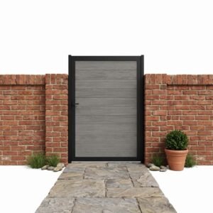 Classic Pedestrian Composite Gate Grey